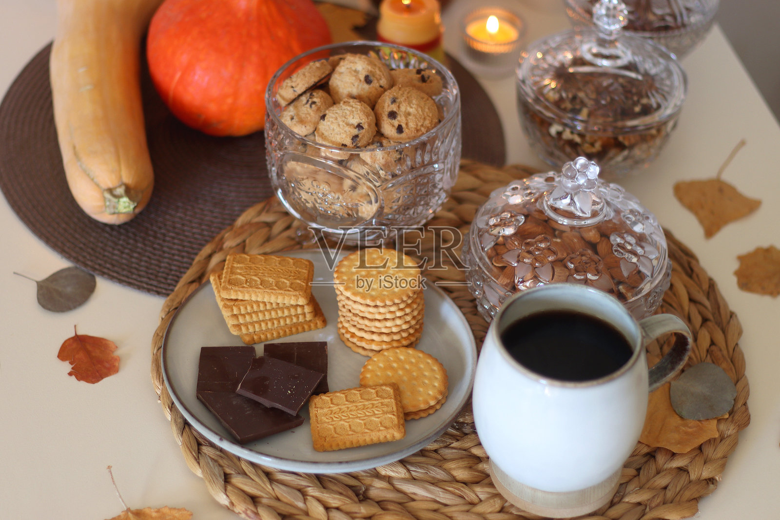 秋日舒适惬意照片摄影图片