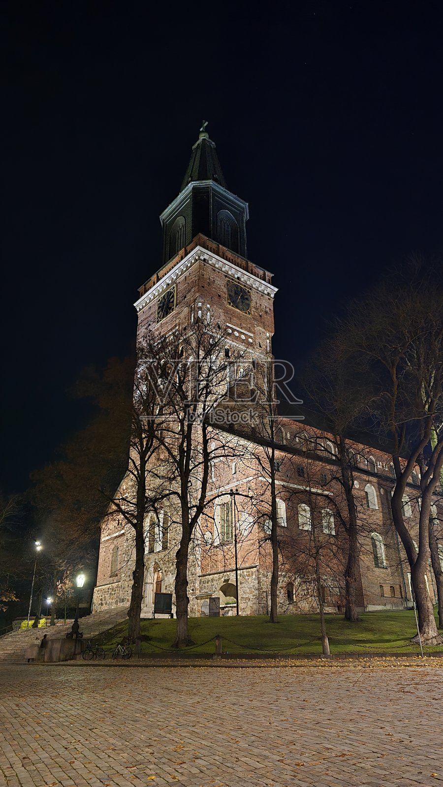 图尔库大教堂照片摄影图片