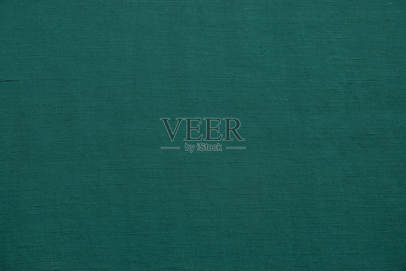 蓝绿色编织亚麻织物纹理照片摄影图片