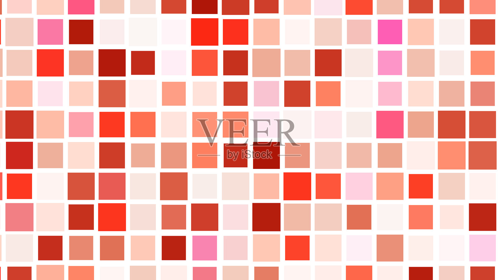 彩色方块抽象背景，几何形状，像素，现代蓝色马赛克背景照片摄影图片