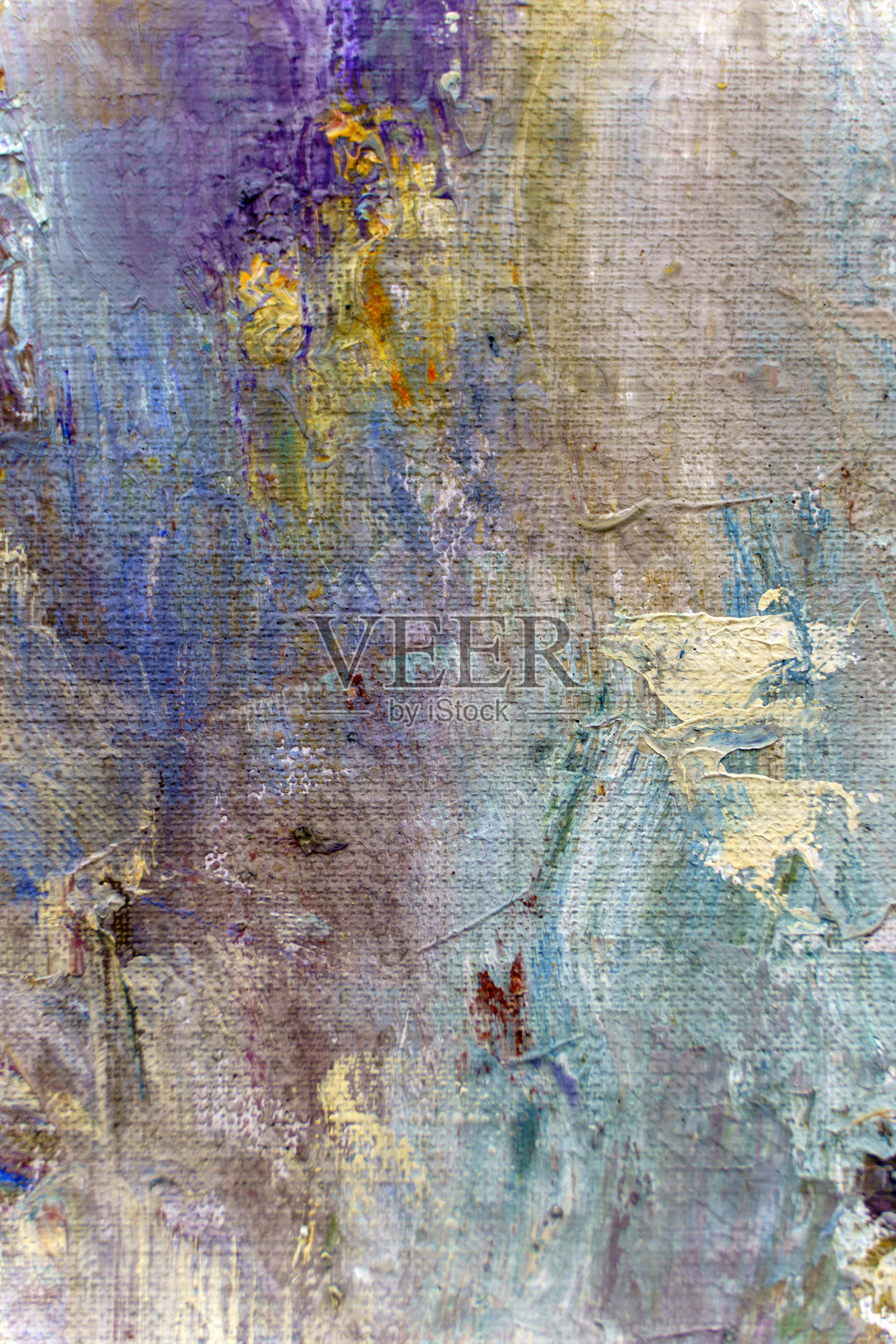 多彩的油漆笔触艺术背景照片摄影图片