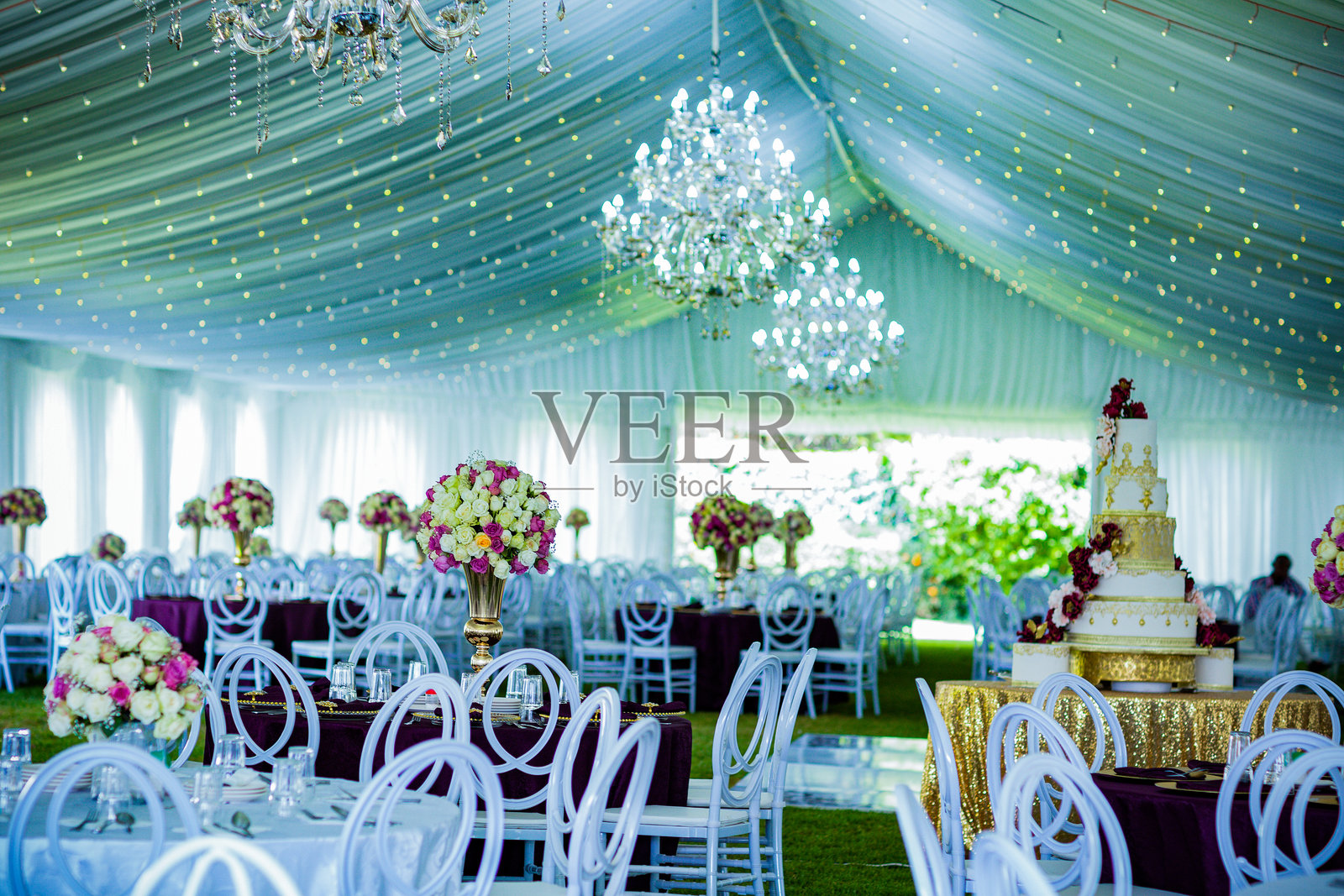 肯尼亚东非婚礼蛋糕布置生日细节美味可口照片摄影图片