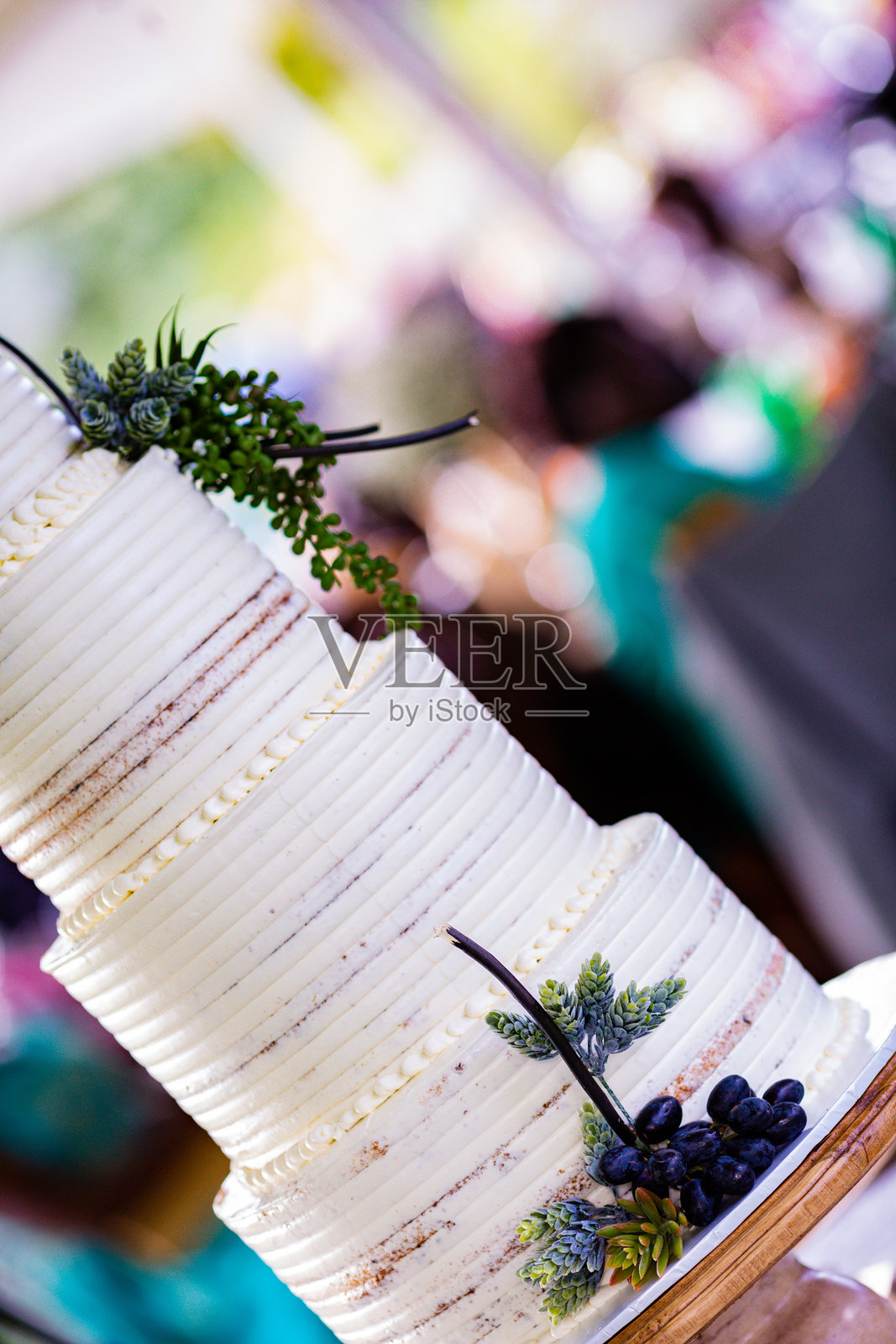 肯尼亚东非婚礼蛋糕布置生日细节美味可口照片摄影图片