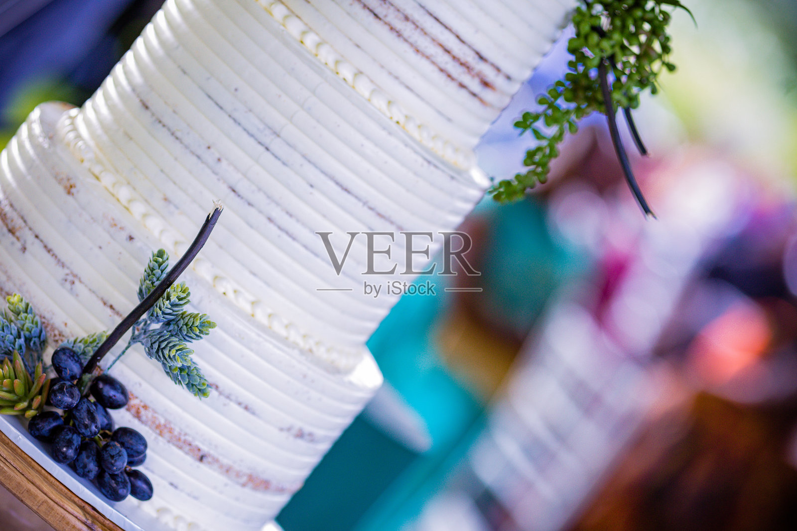 肯尼亚东非婚礼蛋糕布置生日细节美味可口照片摄影图片