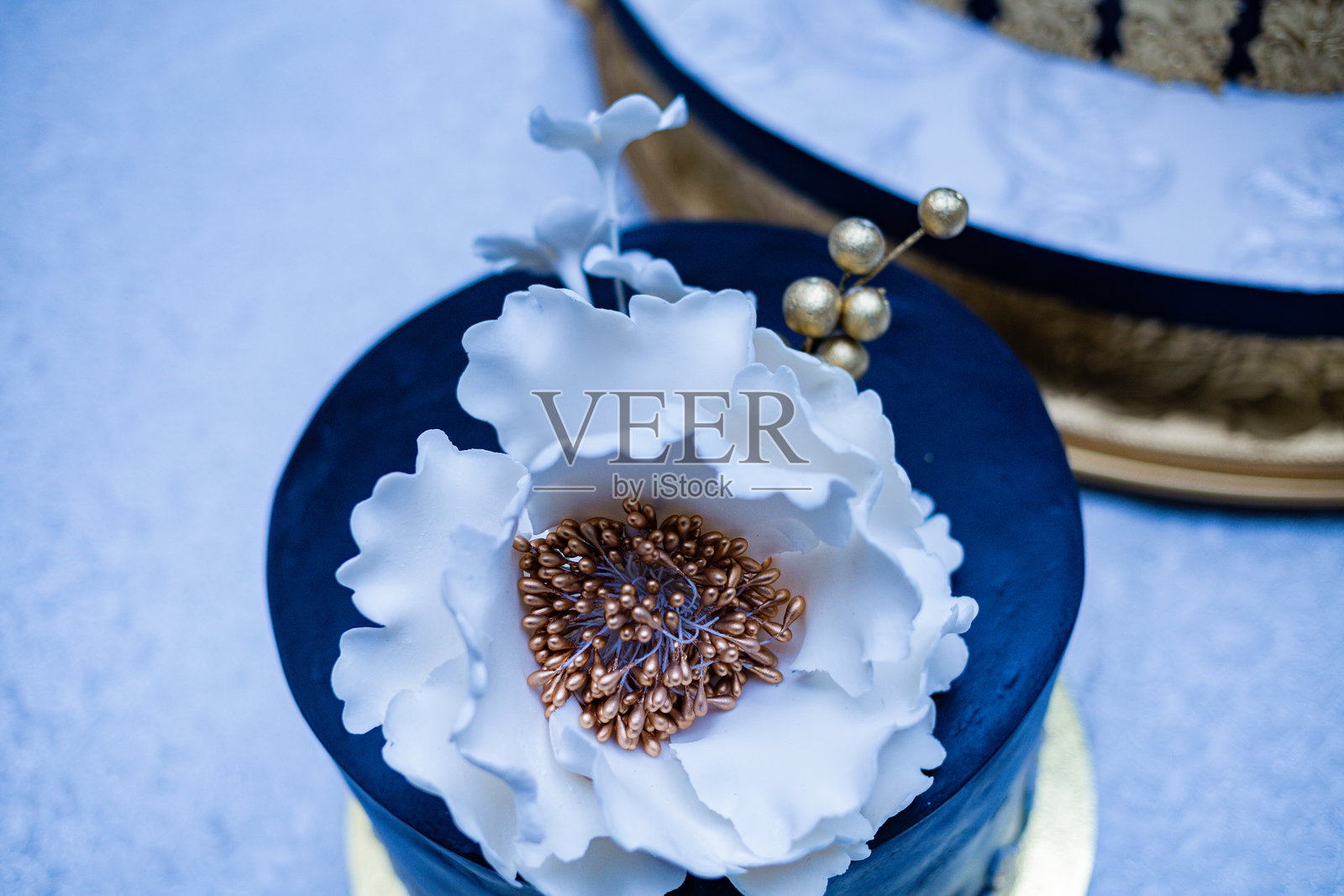 肯尼亚东非婚礼蛋糕布置生日细节美味可口照片摄影图片