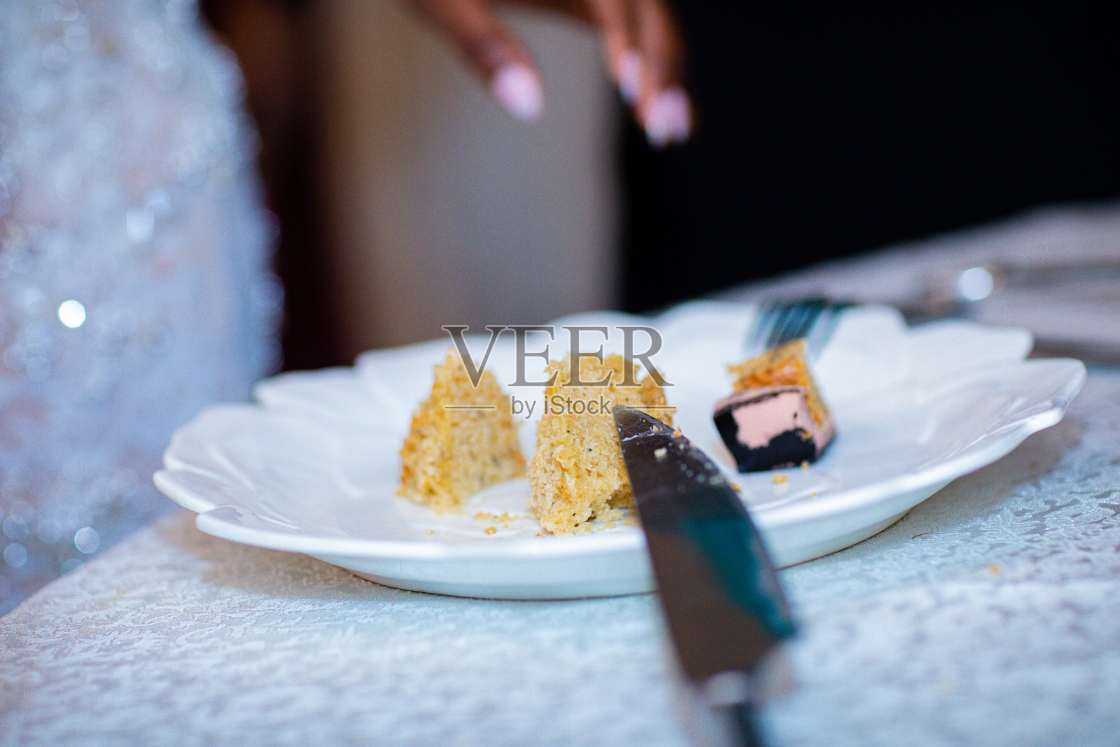 肯尼亚东非婚礼蛋糕布置生日细节美味可口照片摄影图片