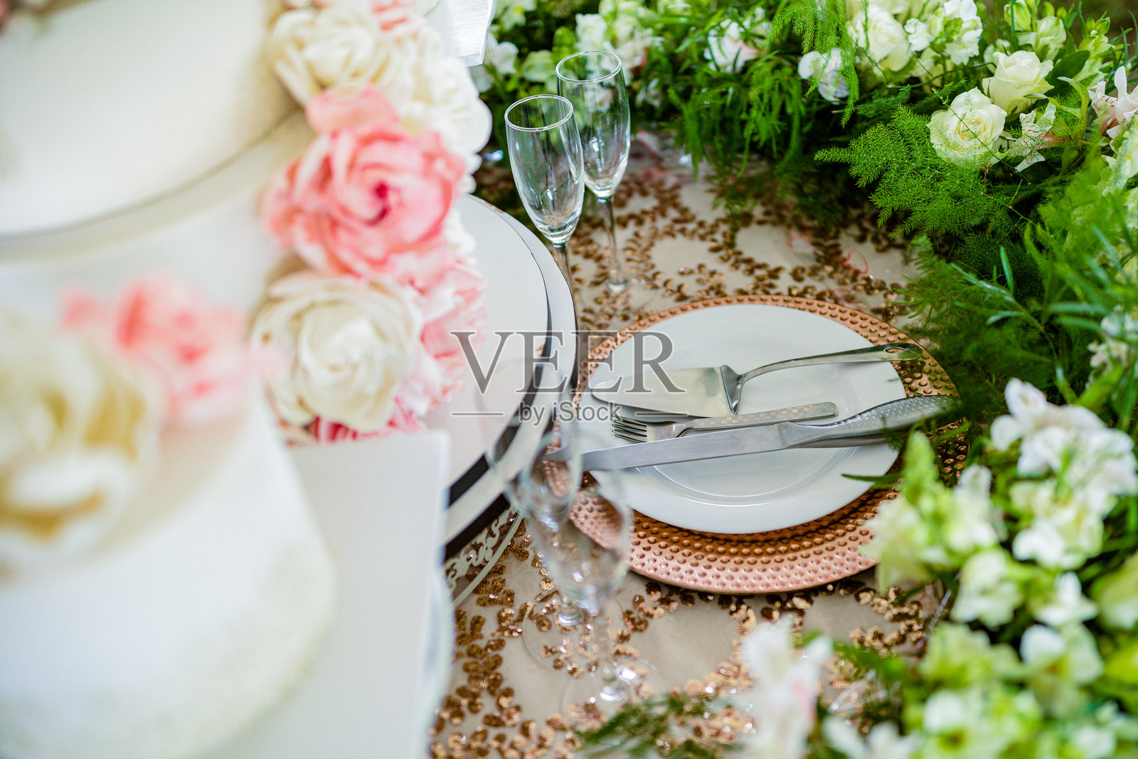 肯尼亚东非婚礼蛋糕布置生日细节美味可口照片摄影图片