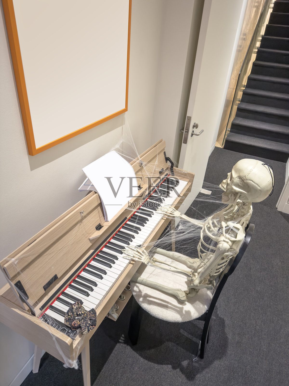 万圣节装饰照片摄影图片