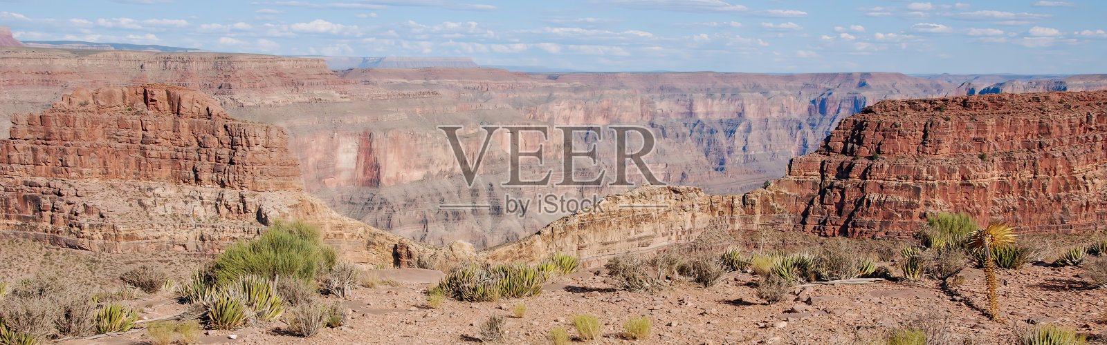 大峡谷西侧。照片摄影图片