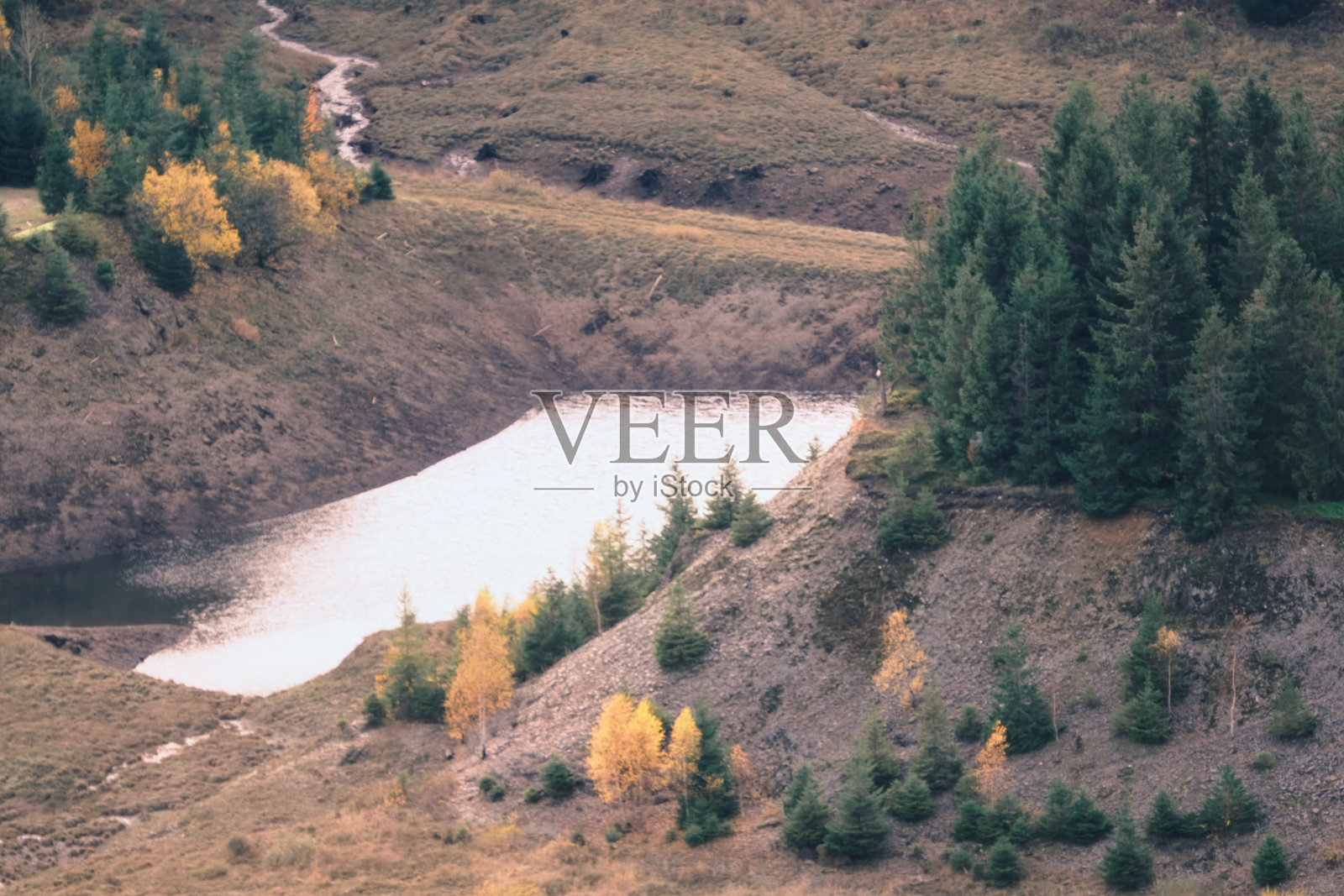 图林根森林秋色照片摄影图片