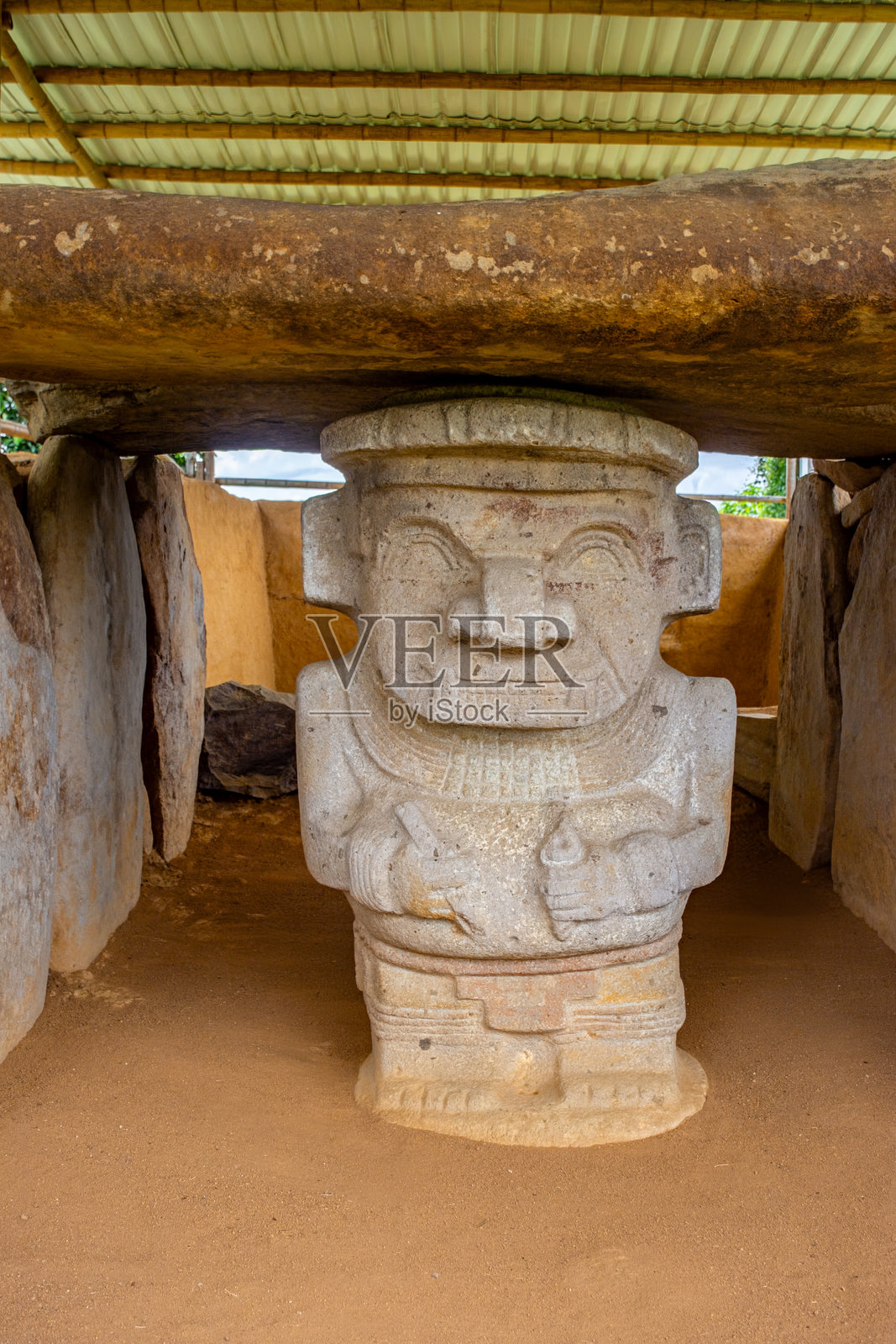 圣奥古斯丁考古遗址照片摄影图片