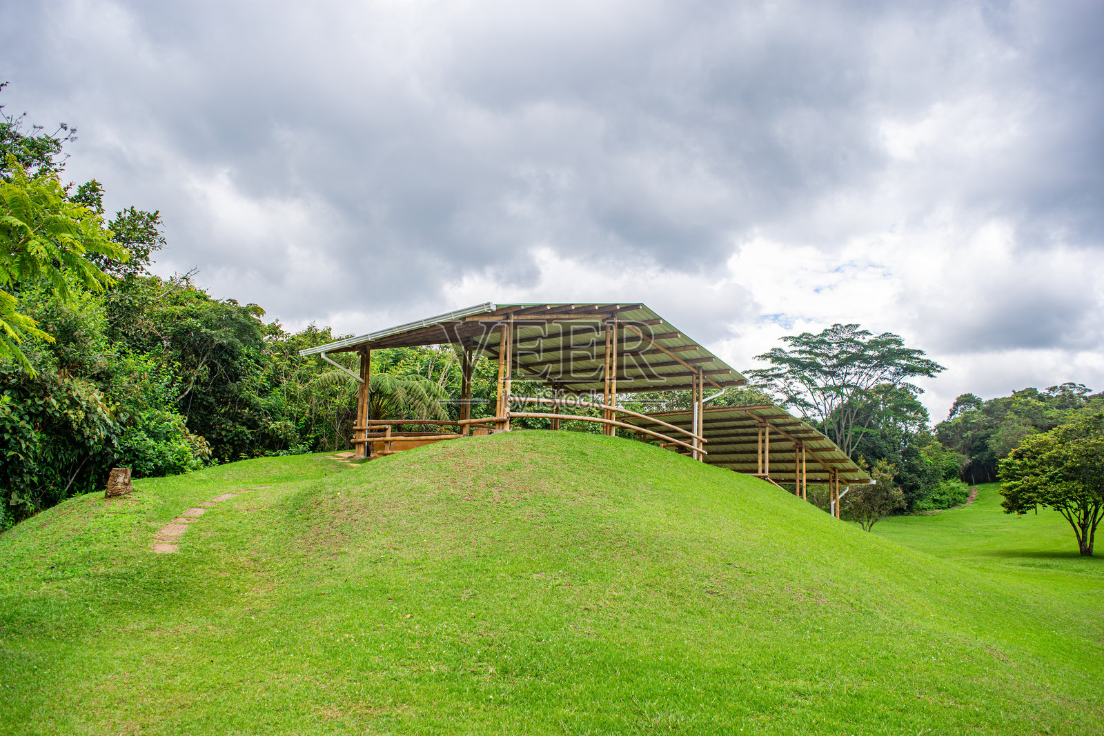 圣奥古斯丁考古公园照片摄影图片