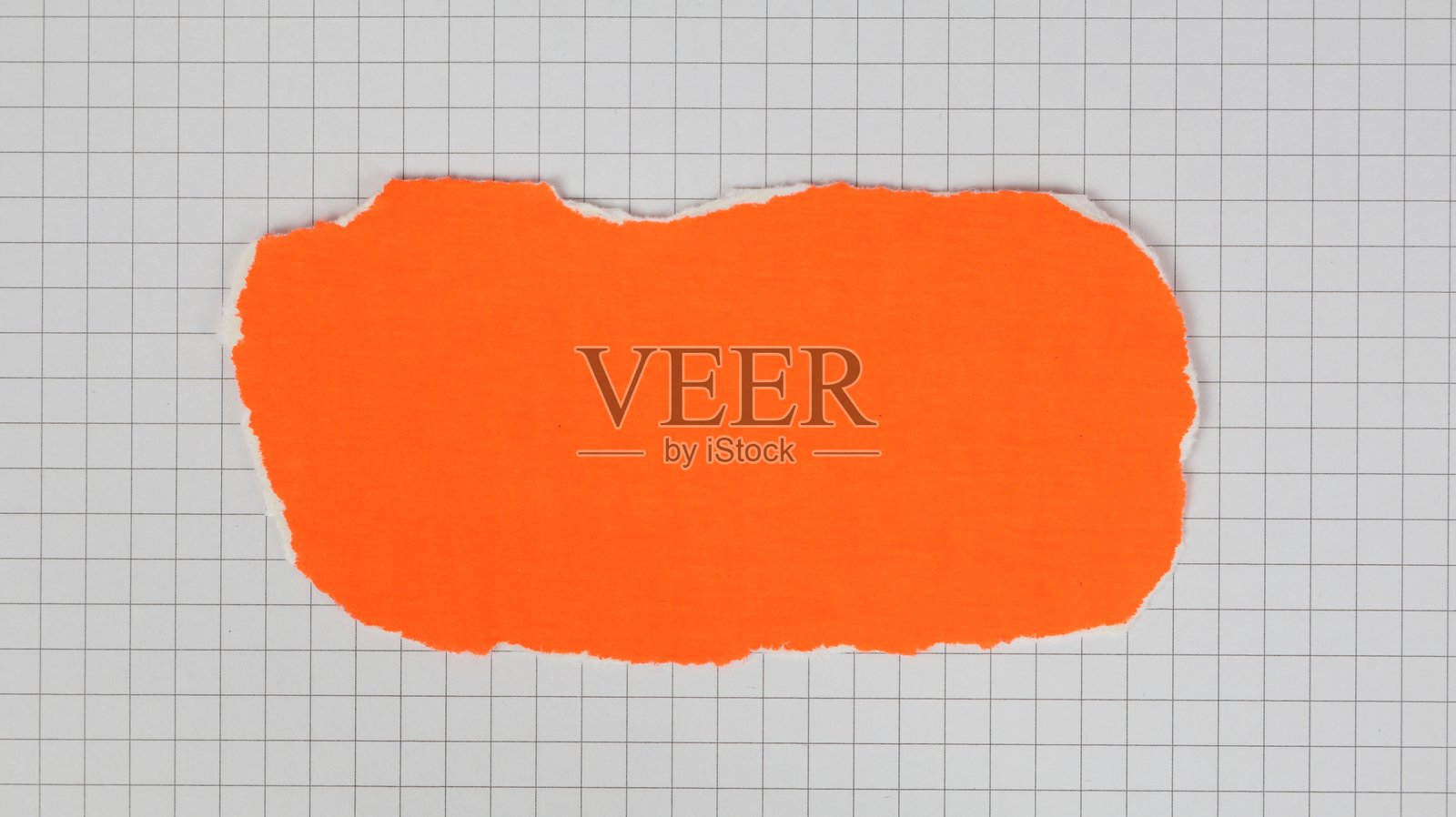 橙色纸张切割成方形，带有圆角的纹理照片摄影图片