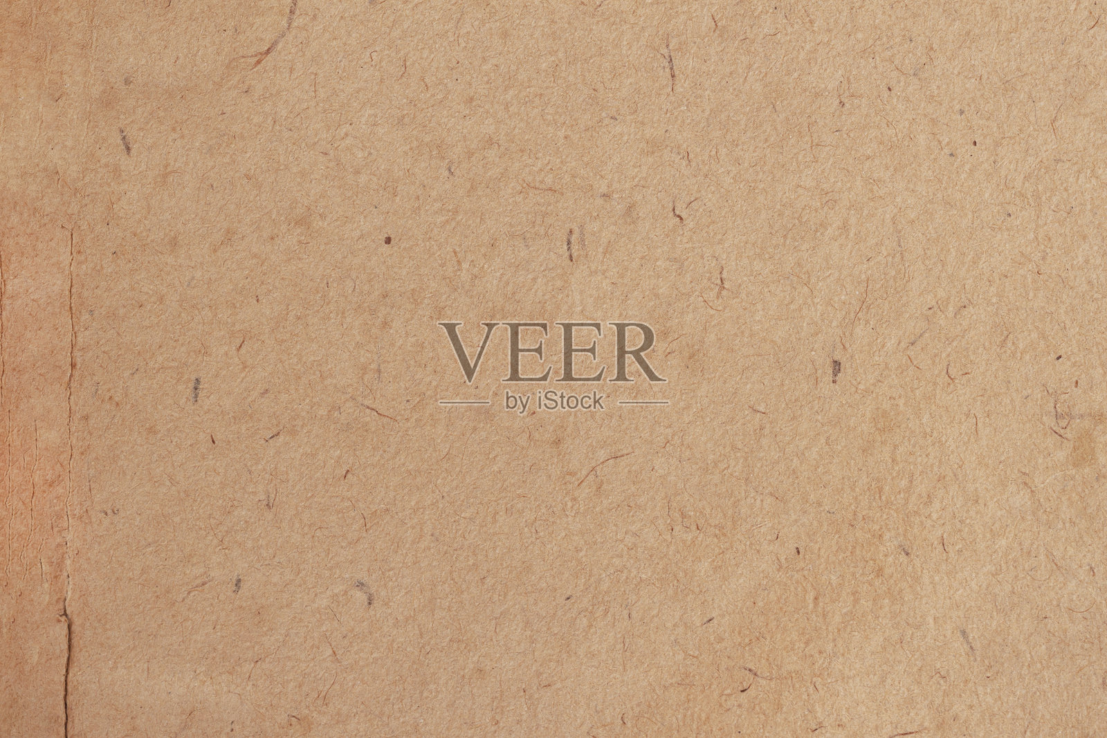 具有粗糙纹理的棕色纸，具有乡村和复古美感照片摄影图片