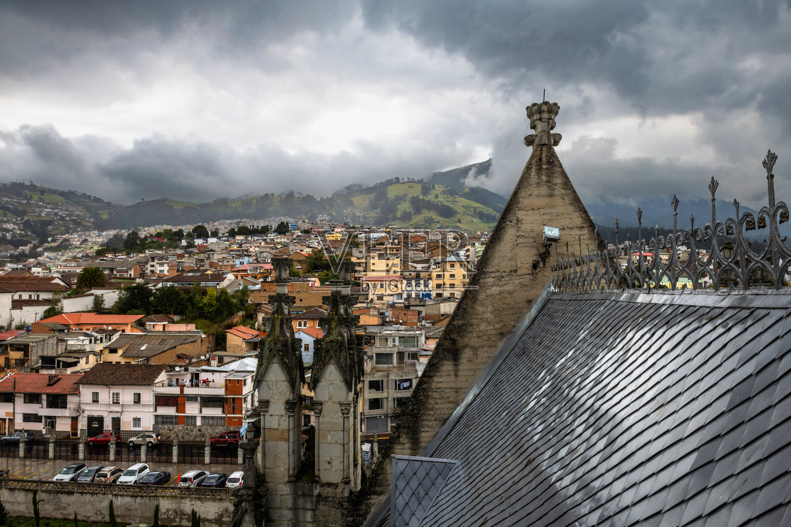 厄瓜多尔首都基多照片摄影图片