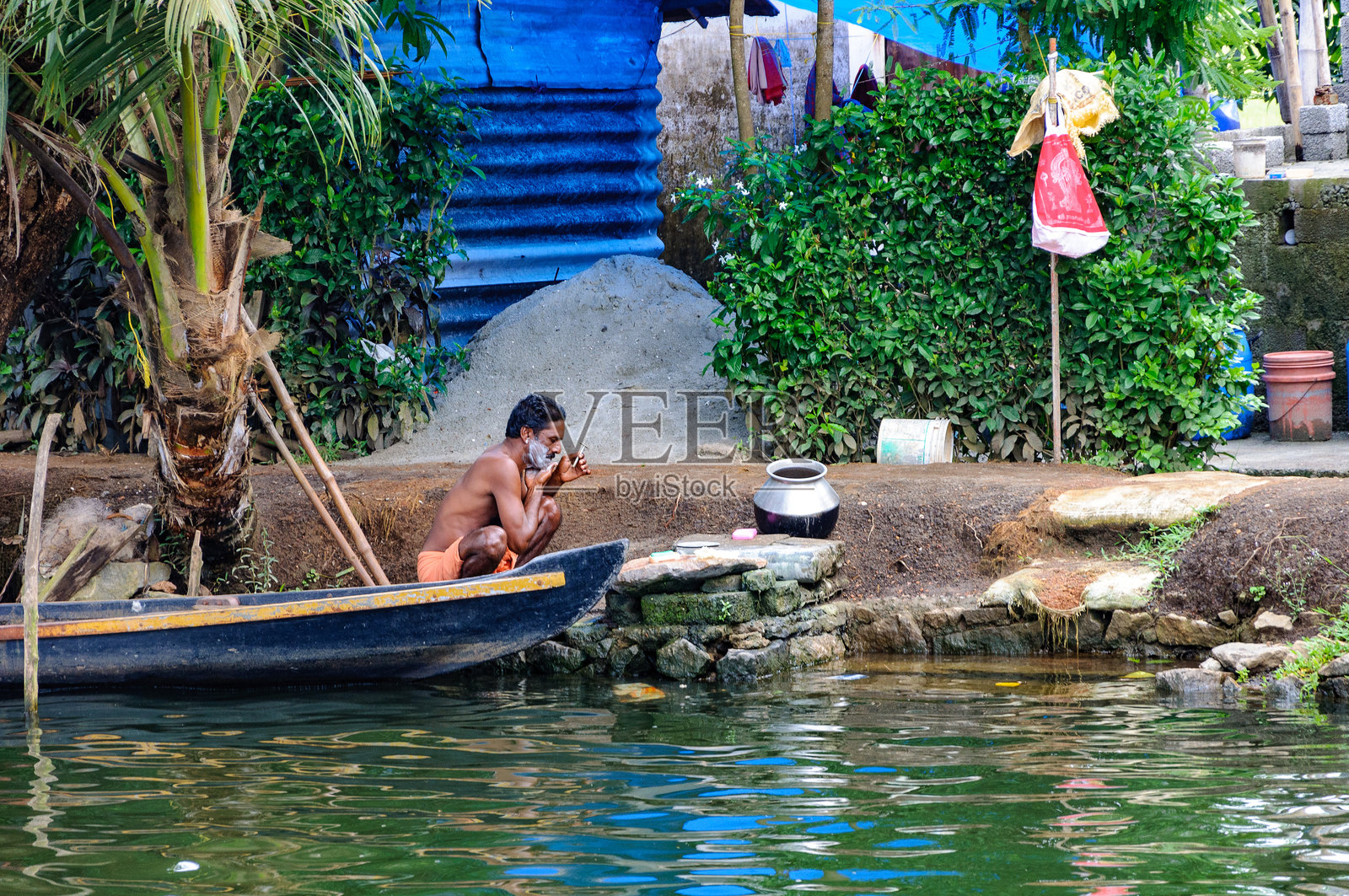 科钦河畔的清晨日常照片摄影图片