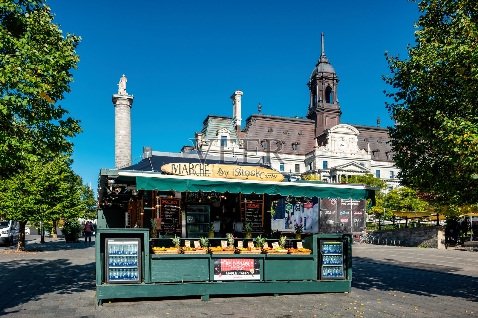 加拿大蒙特利尔雅克·卡地亚广场照片摄影图片
