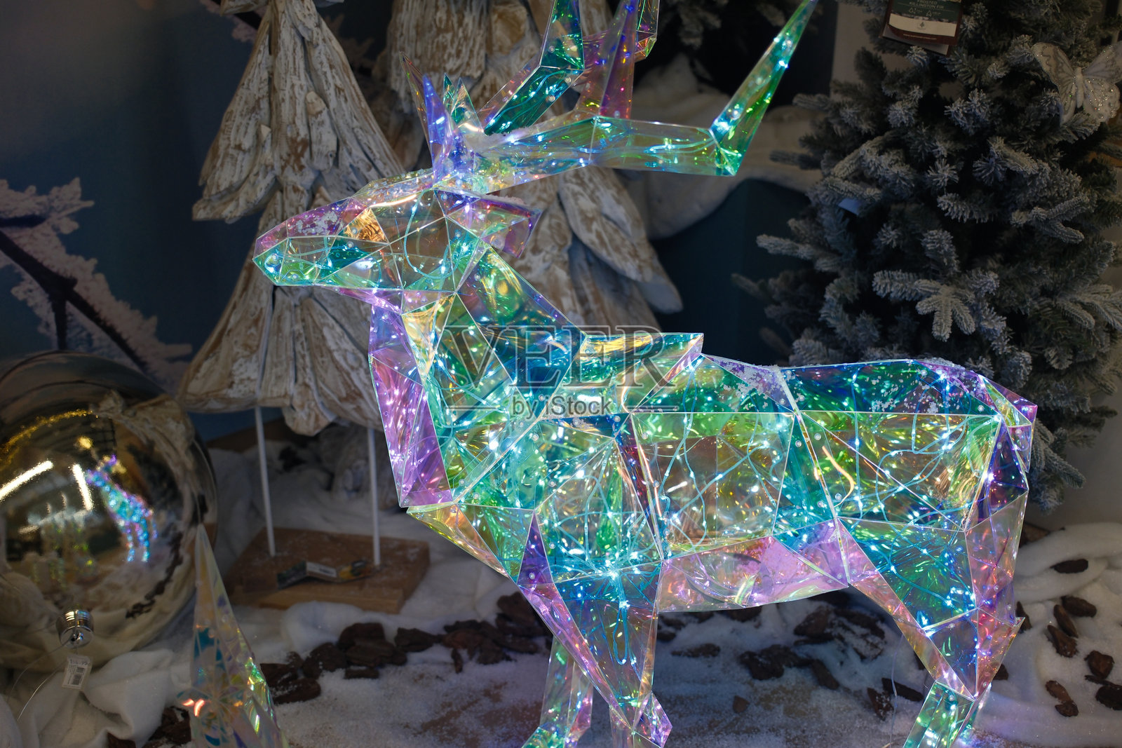 家庭传统庆祝活动的圣诞物品装饰照片摄影图片