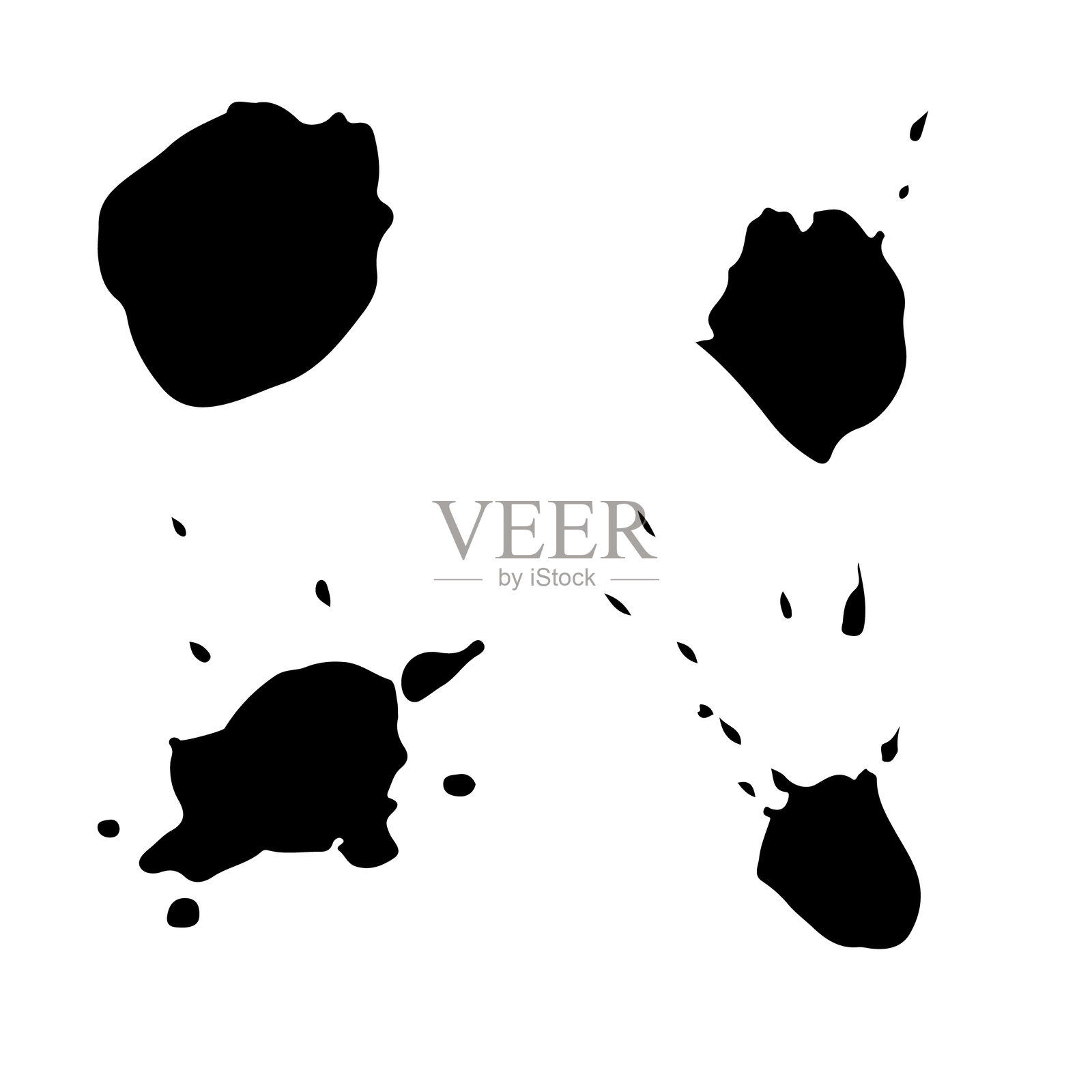 污浊的矢量图斑插画图片素材