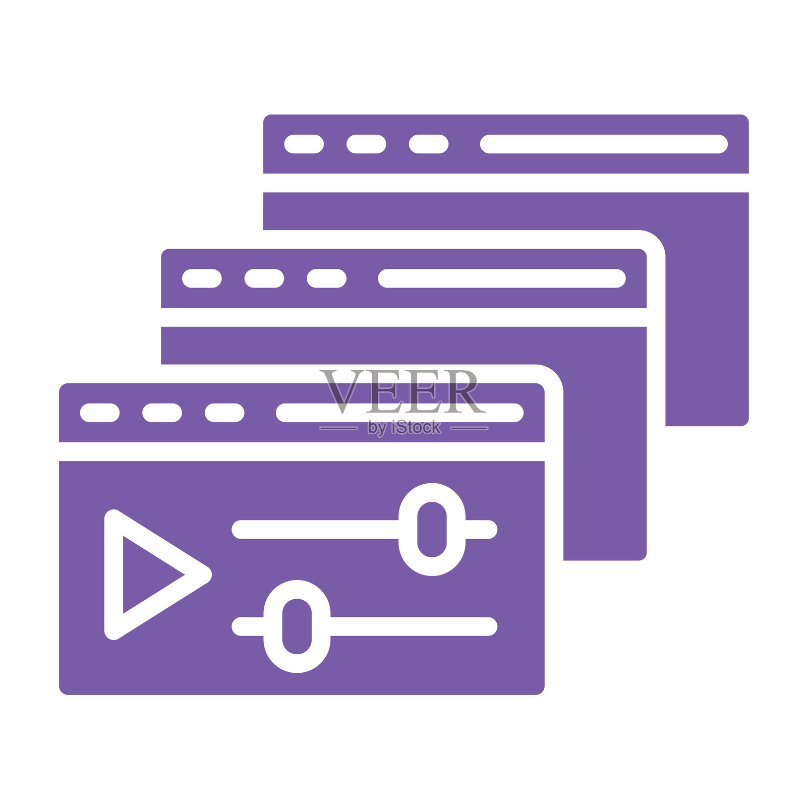 课程矢量图标设计插画插画图片素材