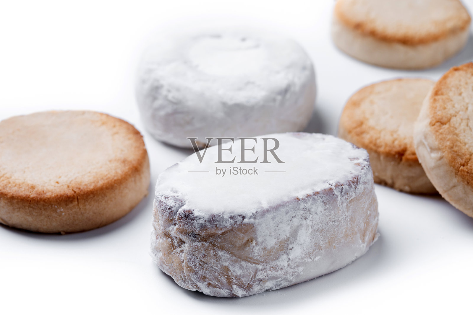 传统西班牙圣诞甜点什锦照片摄影图片