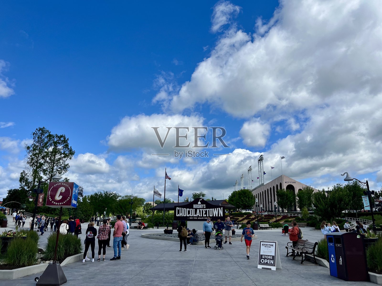 好时巧克力乐园照片摄影图片