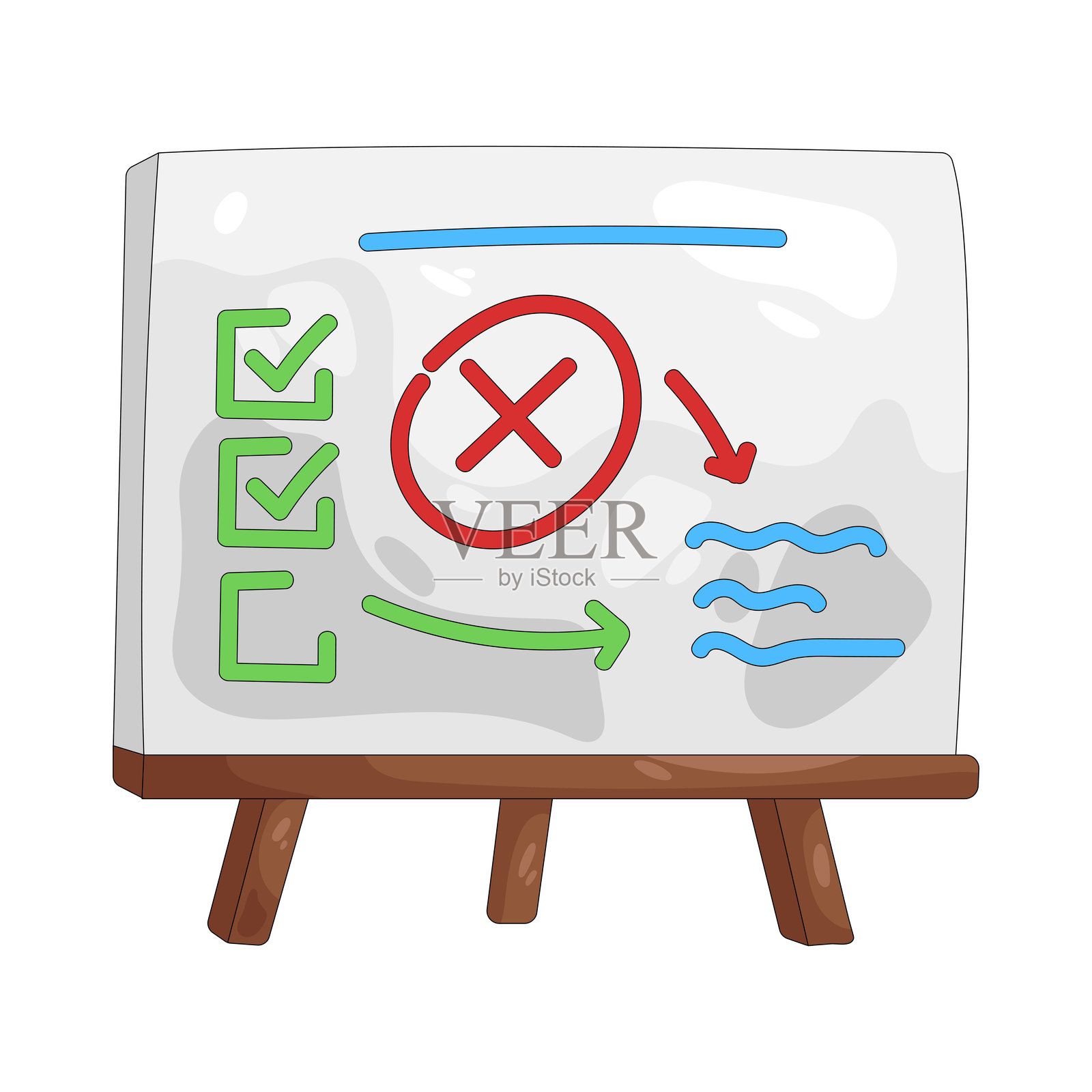 计划插画图片素材