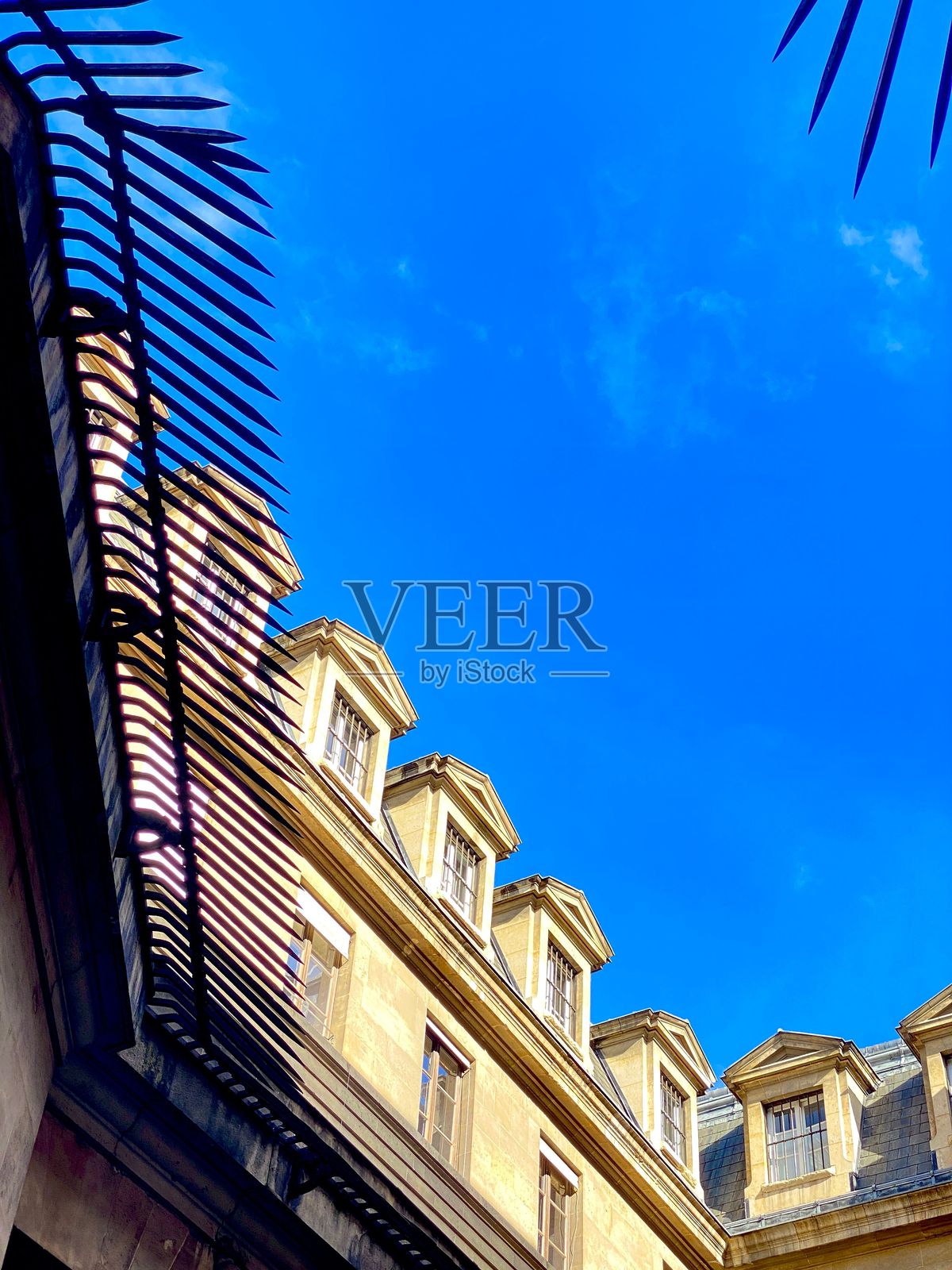 蓝天下的历史建筑外观照片摄影图片