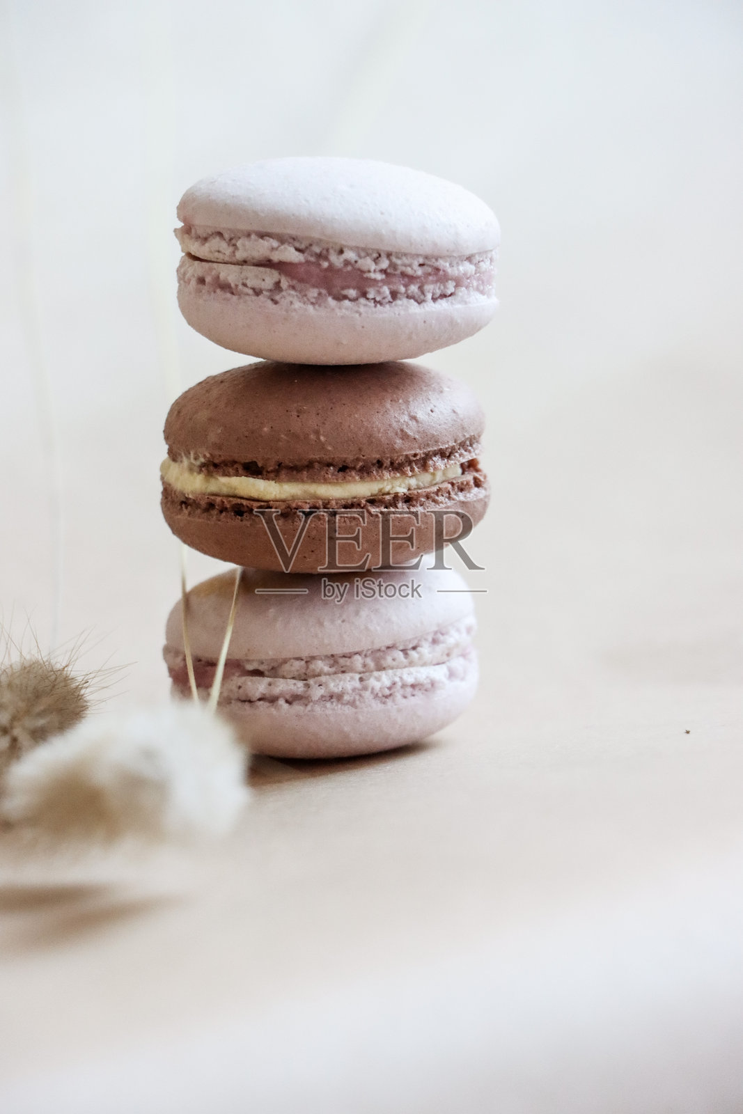 法式马卡龙照片摄影图片