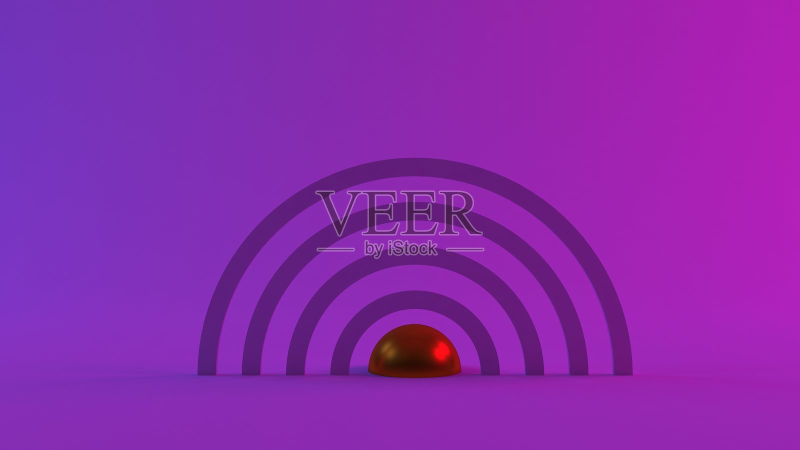 3D抽象背景，带有紫外线霓虹灯、空画框、宇宙景观、发光的烟雾隧道门素材照片摄影图片