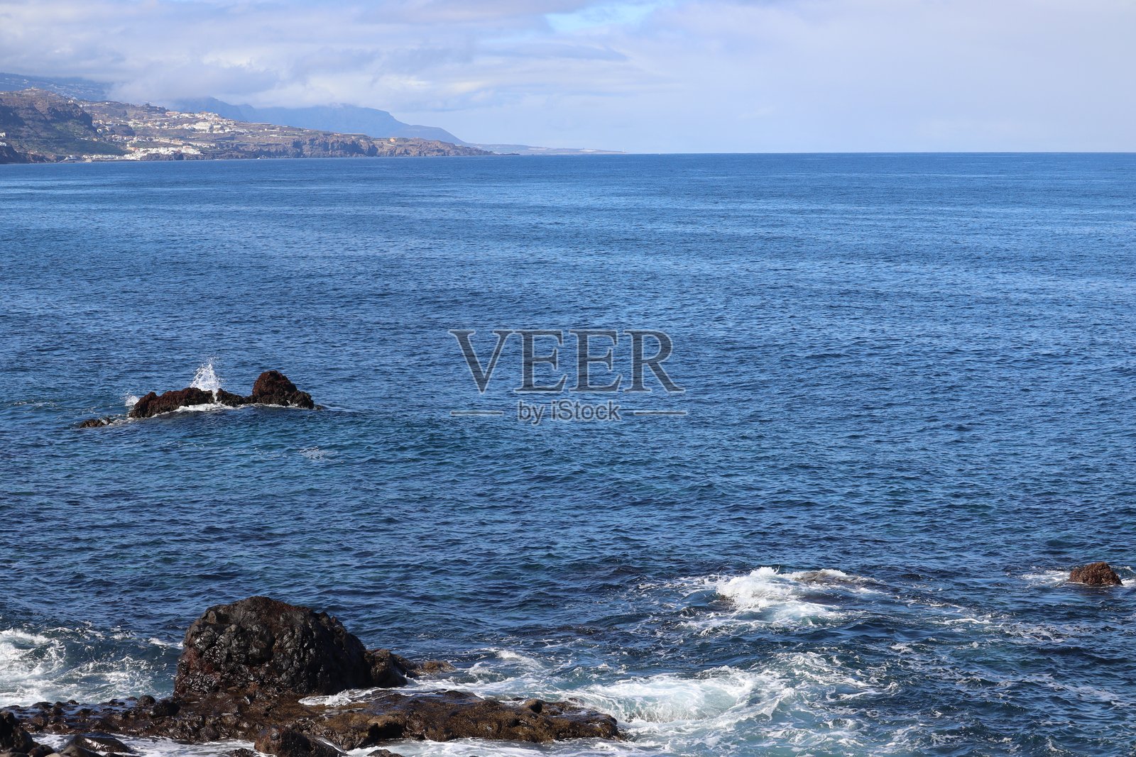 普拉亚德拉鲁斯海滩照片摄影图片