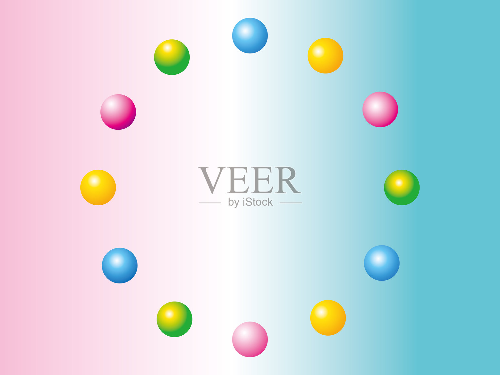 卡通漫画彩纸屑彩色背景马新年贺卡插画图片素材