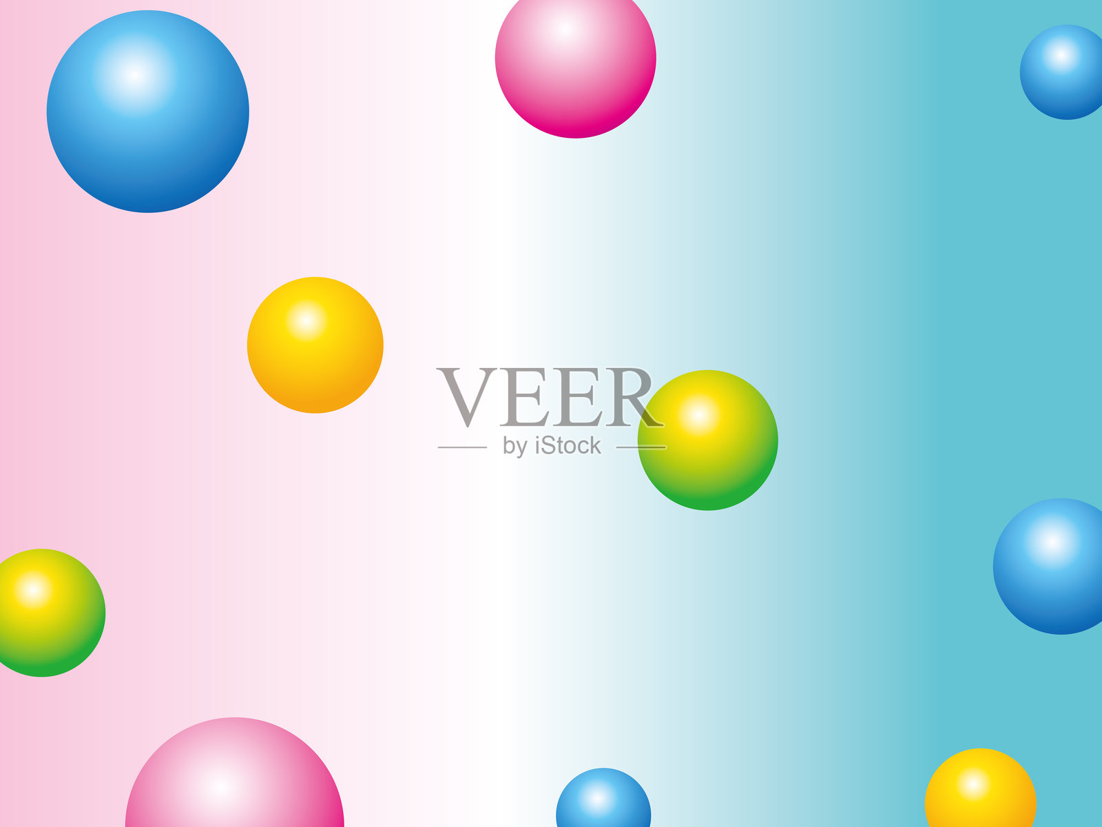 卡通漫画彩纸屑彩色背景马年贺卡插画图片素材