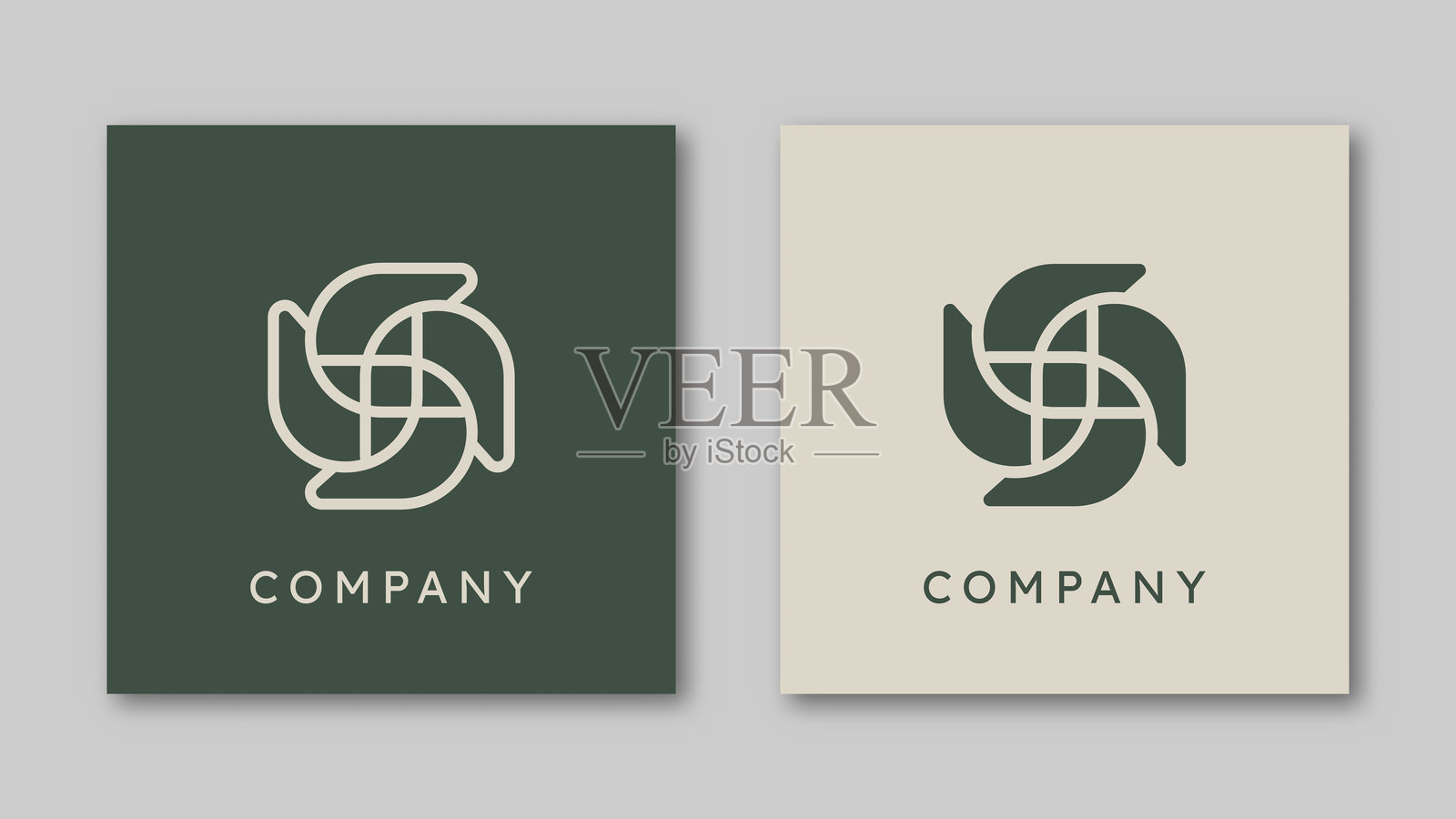 公司概念与符号设计插画图片素材