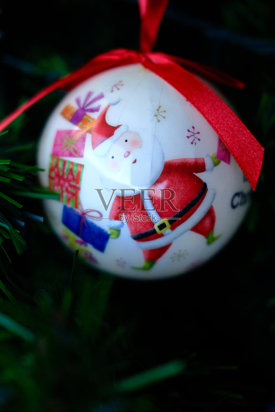 圣诞节派对庆典的节日装饰画照片摄影图片