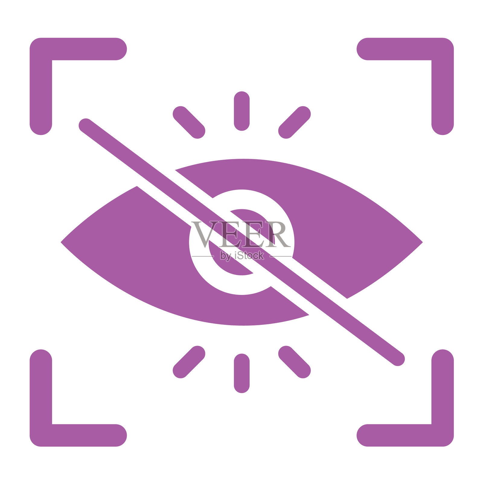 红眼矢量图标设计插画插画图片素材