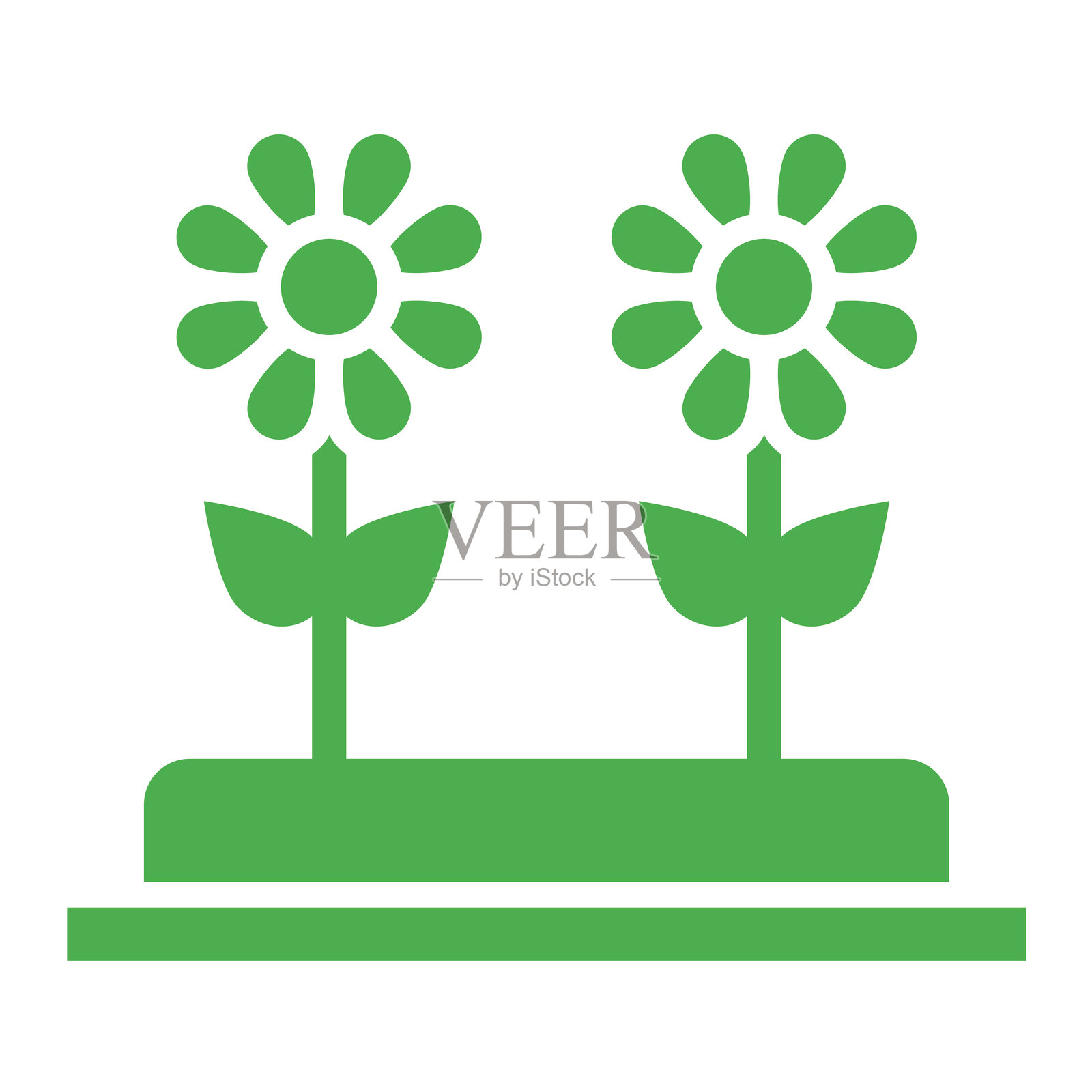 花朵矢量图标设计插画插画图片素材