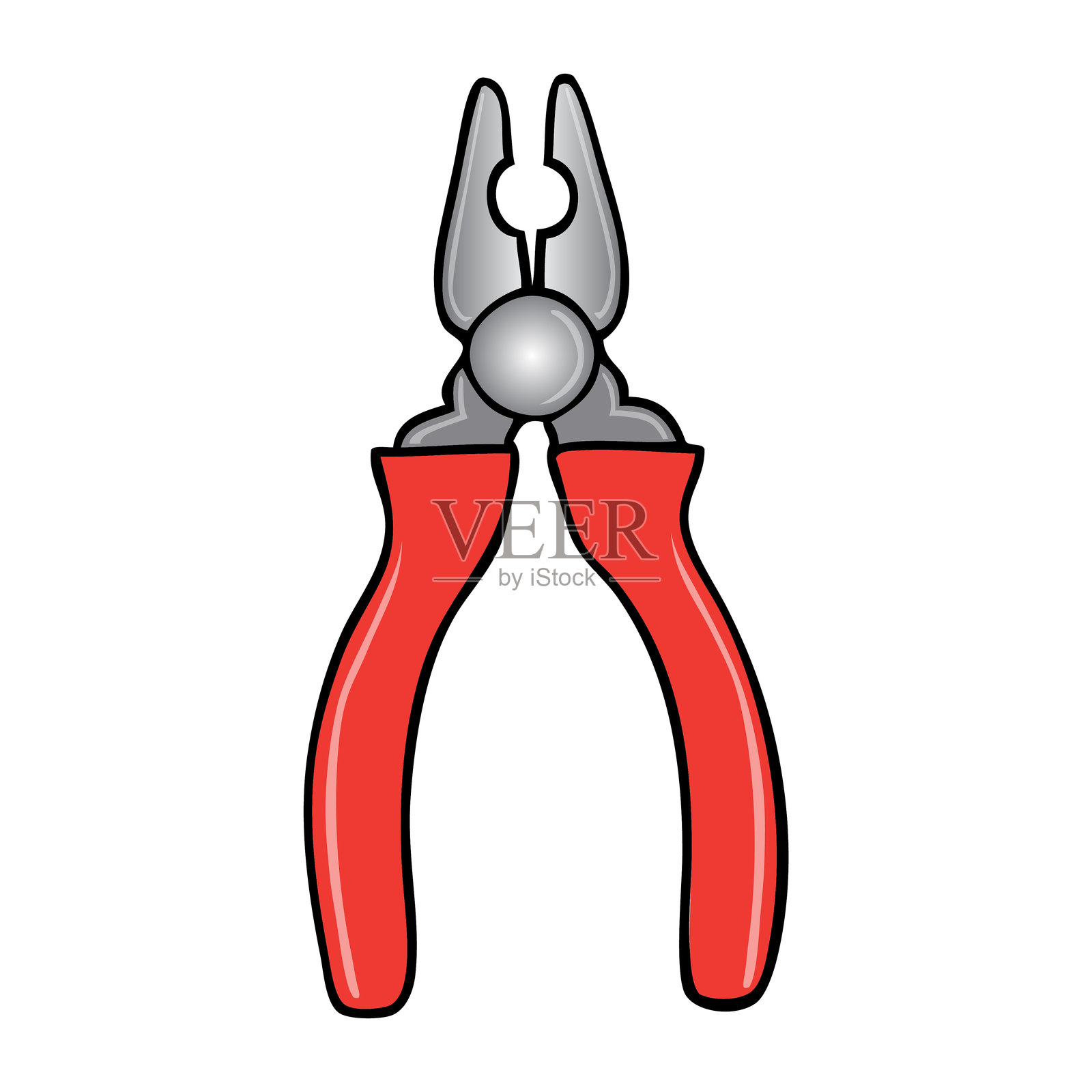 钳子矢量图插画图片素材