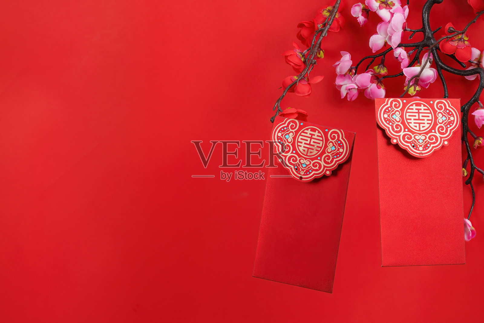 春节送礼的红包照片摄影图片