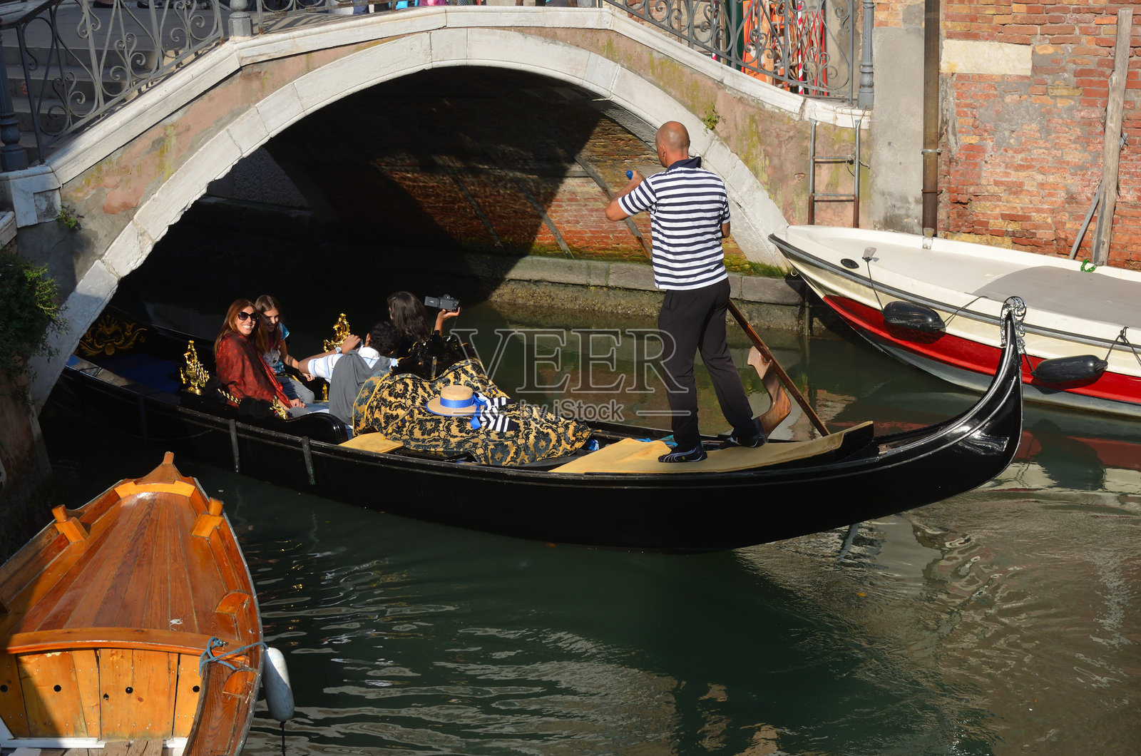 意大利威尼斯运河照片摄影图片