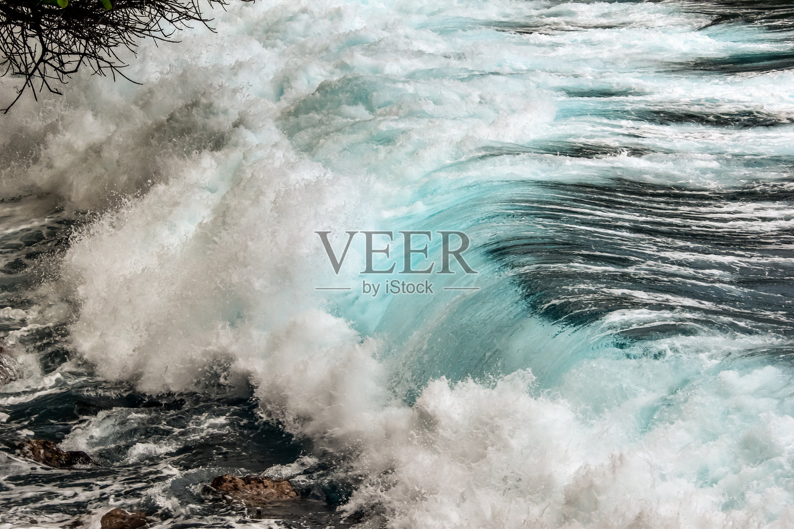 夏威夷海岸线照片摄影图片