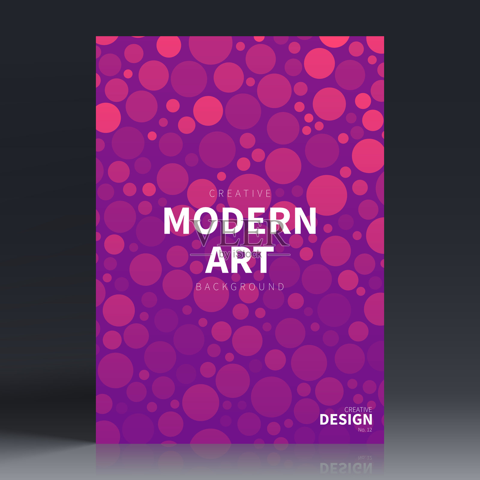 宣传册模板布局，粉色封面设计，商业年度报告，传单，杂志插画图片素材