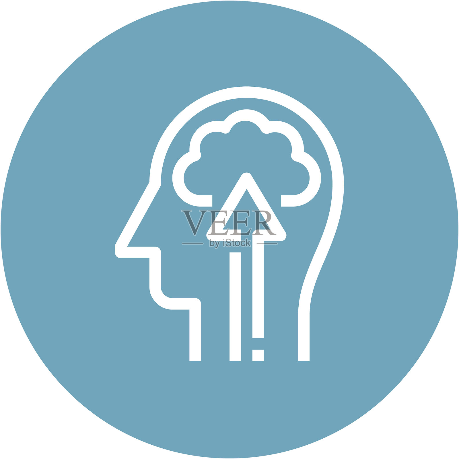 现代职业发展扁平化线条矢量插画图标设计理念。移动和网页图形图标。扁平化符号，Logo创意理念。简洁干净的扁平化象形图插画图片素材