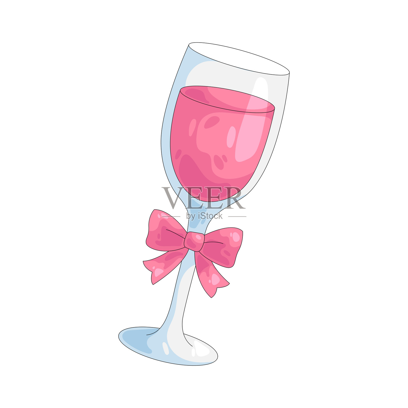 酒杯插画图片素材