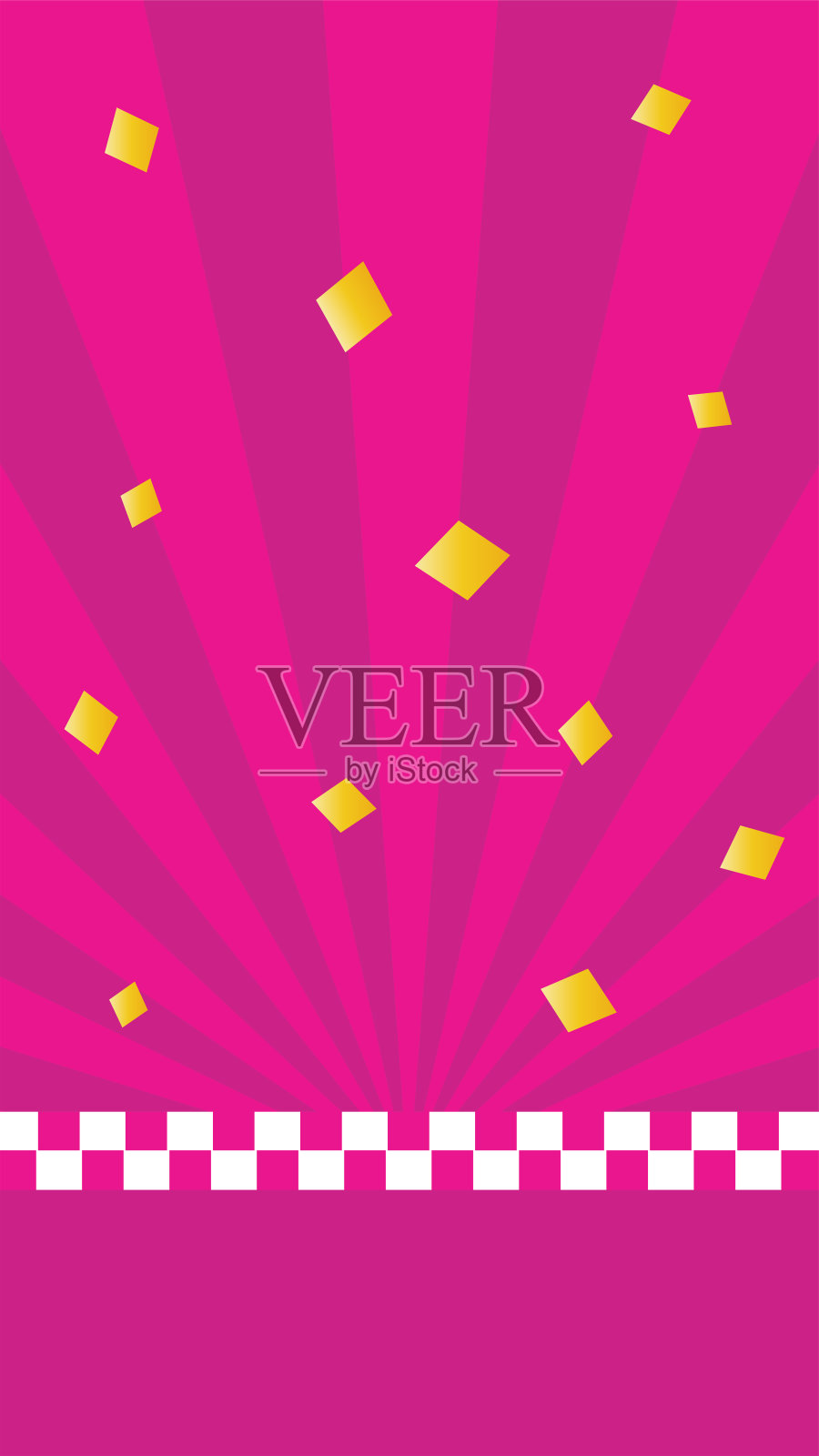 日式风格背景插画。新年贺卡素材。插画图片素材