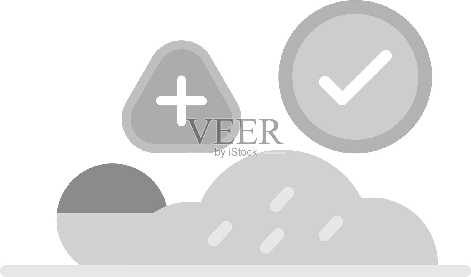 药品新图标设计创意插画图片素材