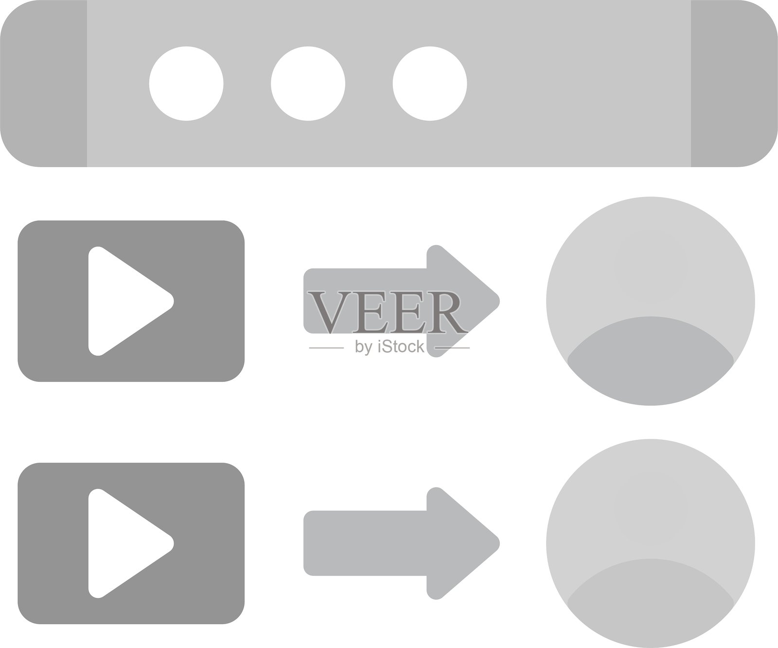 视频新图标设计创意设计创意设计插画图片素材