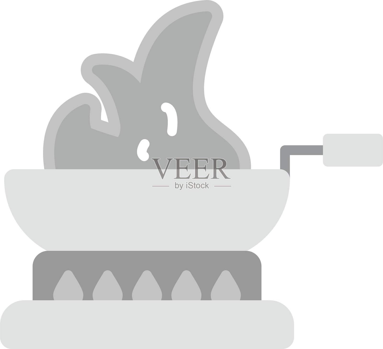 火焰新图标设计创意插画图片素材