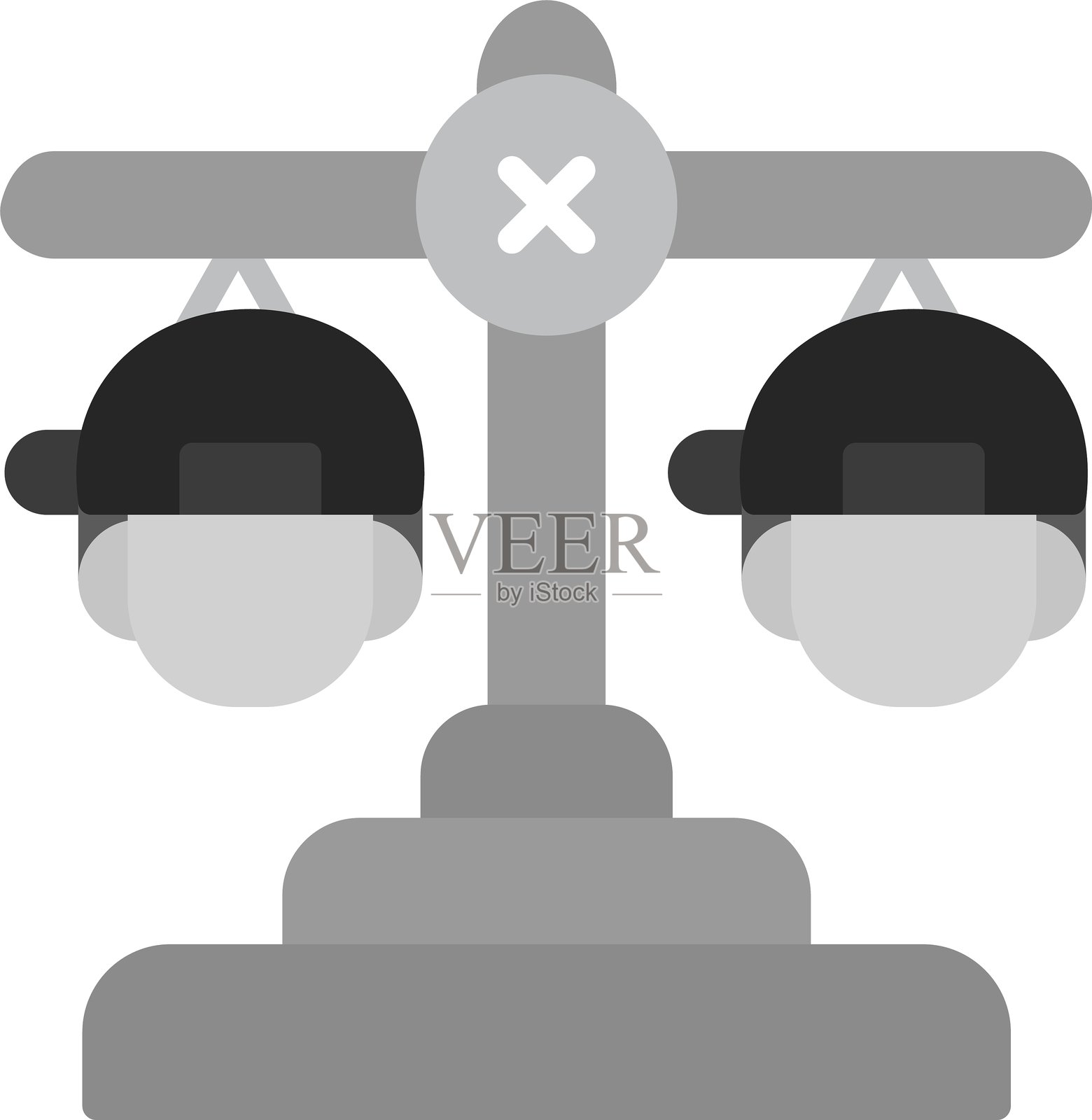 金融风险新图标设计创意插画图片素材