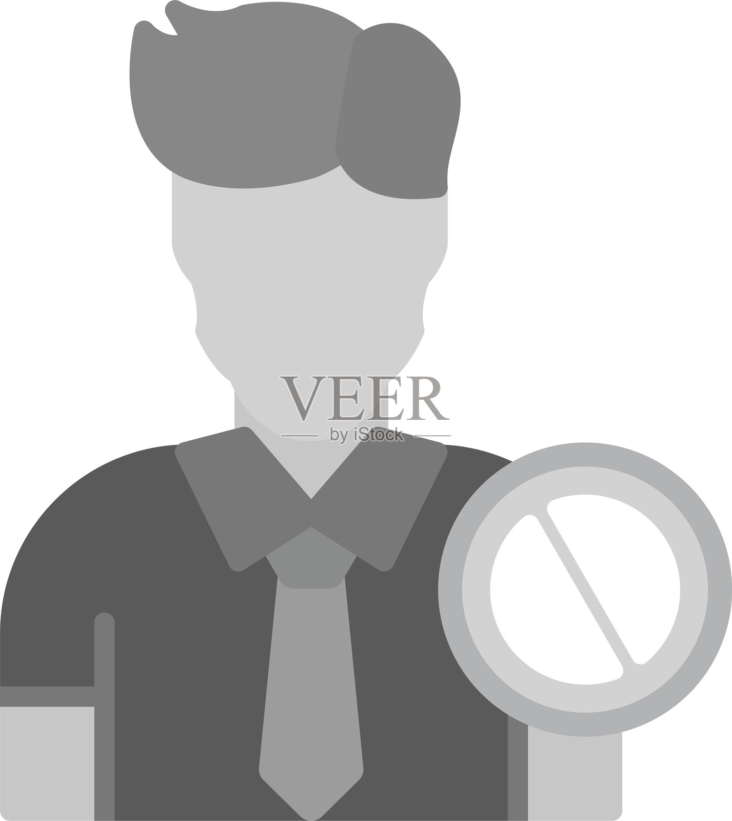 自控力新图标设计创意插画图片素材